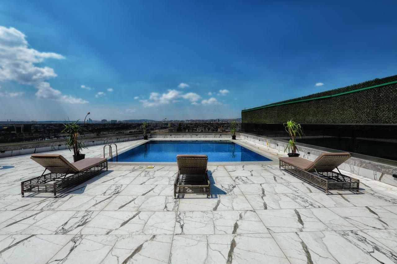 The Green Park Gaziantep Zewnętrze zdjęcie Rooftop pool