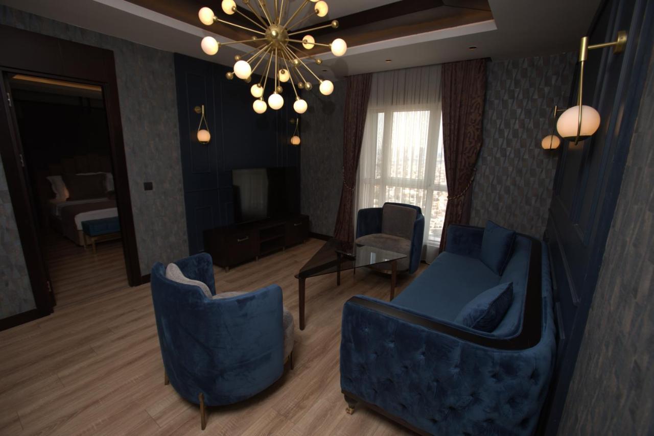 The Green Park Gaziantep Zewnętrze zdjęcie A 3D rendering of a living room